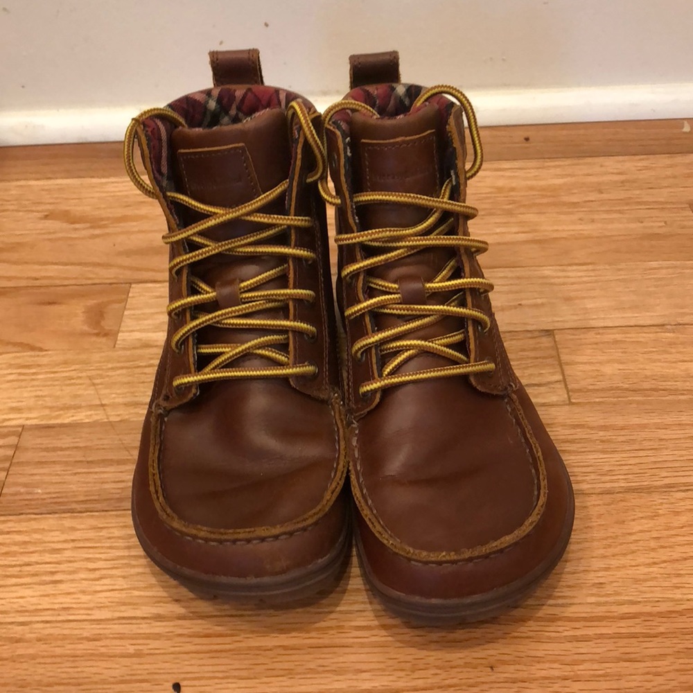 Lems Brown Leather Boots